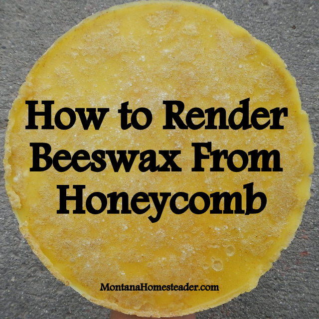 How to render beeswax from honeycomb at home in a few easy steps