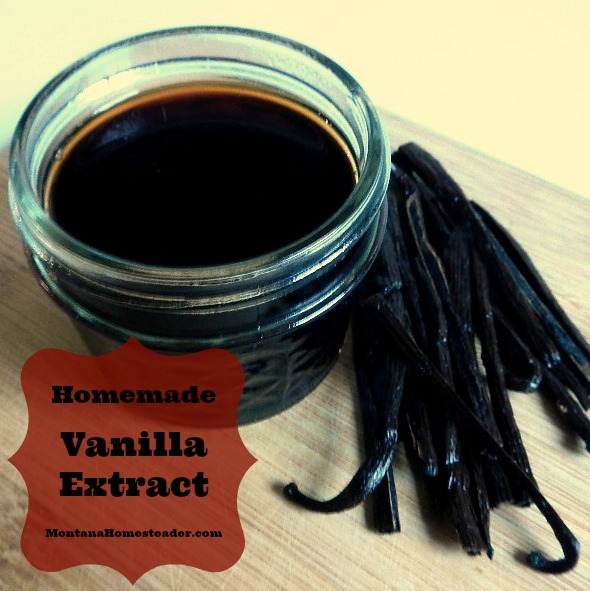 vanilla extract recipe and an easy homemade gift idea | Montana Homesteader