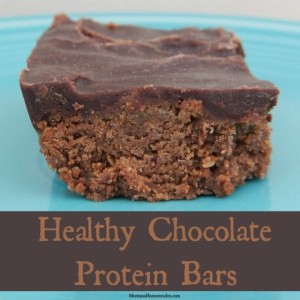 Gluten Free Healthy Chocolate Protein Bars | Montana Homesteader