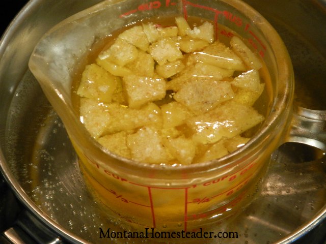 How to make lotion with beeswax and herb infused oils | Montana Homesteader