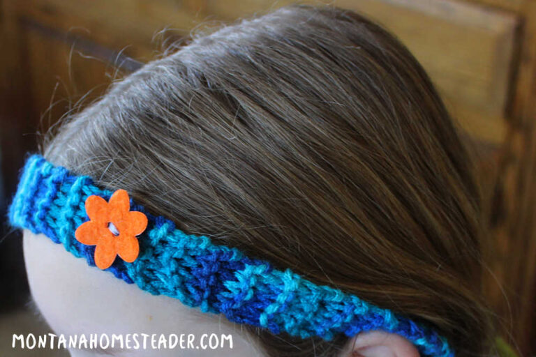 How to Knit a Simple Easy Headband for Beginners and Kids